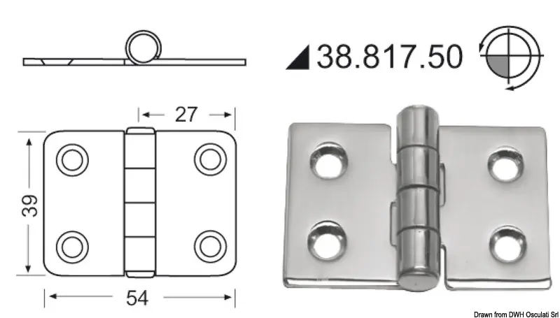 Cerniera inox Scelto Dai Clienti