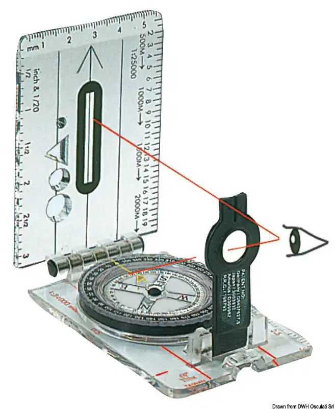 Bussola da rilevamento CD703L Saldi