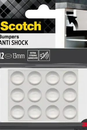 3M Tamponi adesivi paracolpi 19 mm trasp – cf. 8pz Promo Stagionale