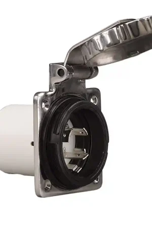 Consegna Rapida SPINA 2P+T 220V. 16A IP56 IN ACCIAIO INOX