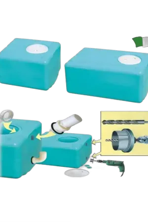 SERBATOIO ACQUA POLIETILENE LT.45 Non Perdere