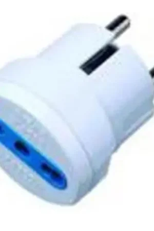 ADATTATORE CON MASCHIO SCHUKO FRANCESE FEMMINA ITALIA BIPASSO Compra Adesso