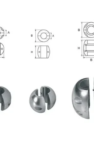ANODO PER ASSI A COLLARE STANDARD PER Ø 35 MM Offerta Limitata