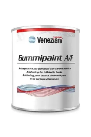 Novità ANTIVEGETATIVA PER GOMMONI "GUMMIPAINT A/F" 0,50LT NERO