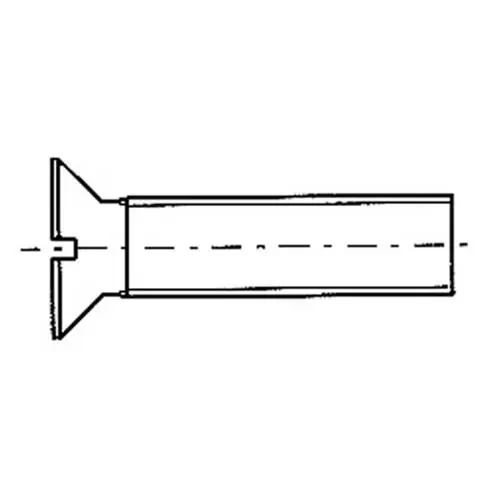 VITI INOX TESTA SVASATA TAGLIO Ø5X50MM 2PZ Prezzo Ridotto