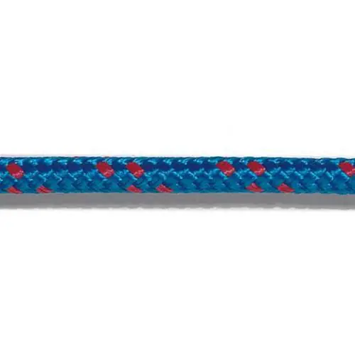 “SPECIAL TREM” TRECCIA POLIPROPILENE Ø MM.12 BLEU FILO ROSSO Offerta Limitata