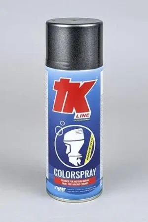 A Buon Prezzo VERNICE SPRAY PER MOTORI MARINER GRIGIO "GREY"
