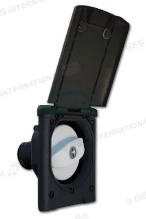 Sconto BOCCHETTONE CARICO ACQUA COMPLETO C/COPERCHIO NERO