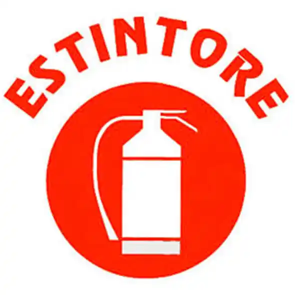 Compra Adesso Adesivo segnale “Estintore” 10 x 8 cm