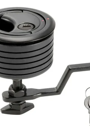 Super Prezzo Alzapagliolo Eclipse MK2 Lift & Turn con serratura inox nero - Medium