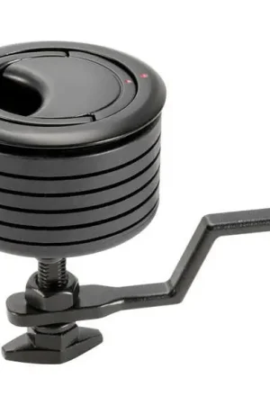 Ultime Pezzi Alzapagliolo Eclipse MK2 Lift & Turn inox nero - Medium
