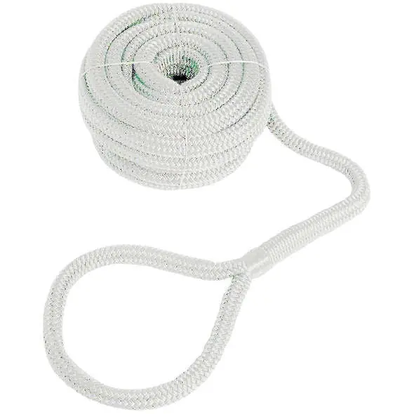 A Buon Prezzo Cima ormeggio ad alta tenacità con occhio Bianca 12 mm.