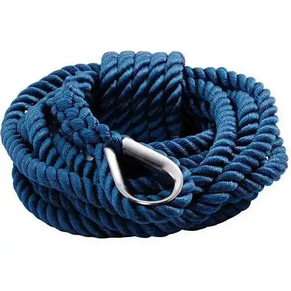 A Buon Prezzo Cime di ormeggio impiombate alta tenacità a 3 capi Blu 10 mm.