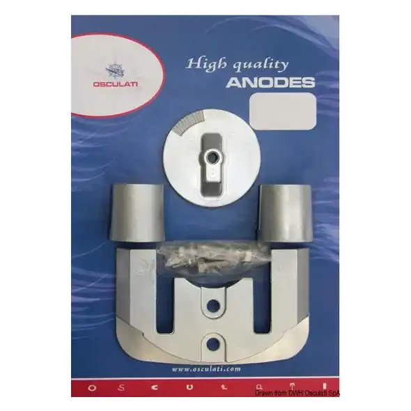 Acquista Ora Kit anodi Alluminio MERCRUISER Bravo 2 e Bravo 3