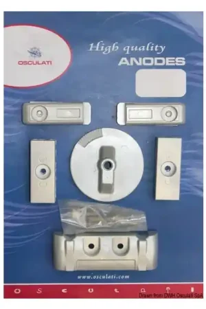 Affare Kit Anodi Alluminio MERCURY Verado 6