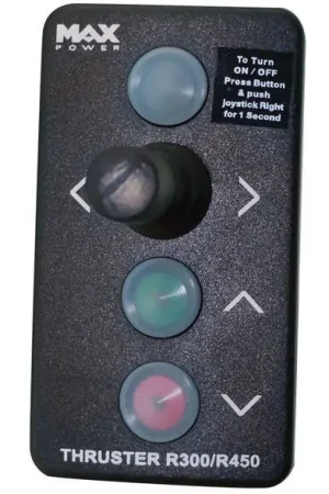 Prezzo Ridotto MAX POWER Pannello Joystick per eliche a scomparsa - Nero