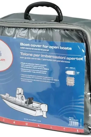 A Buon Prezzo Telone per imbarcazioni aperte con guida centrale cm. 427/488