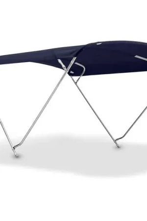 Affare Tendalino Inox 4 archi Royal Blu 230 cm.