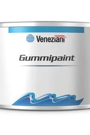 Veneziani Gummipaint Smalto Flessibile Gommoni Nero - 0,5 lt. Ultimissimo Modello
