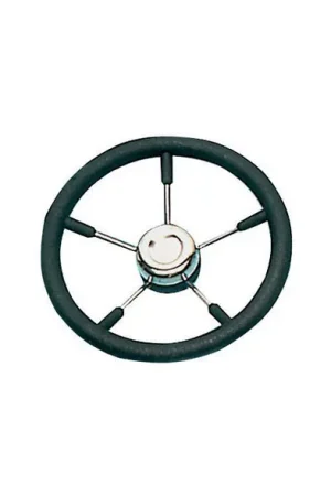 Volante razze acciaio Inox Nero Offerta Speciale