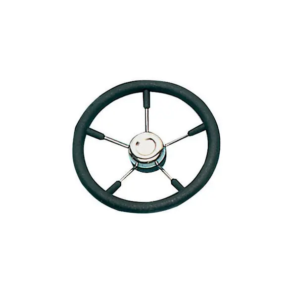 Volante razze acciaio Inox Nero Offerta Speciale