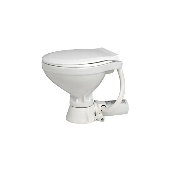 WC Elettrico Mediterraneo - Tazza piccola 12 V. - Tavoletta plastica bianca Scelto Dai Clienti